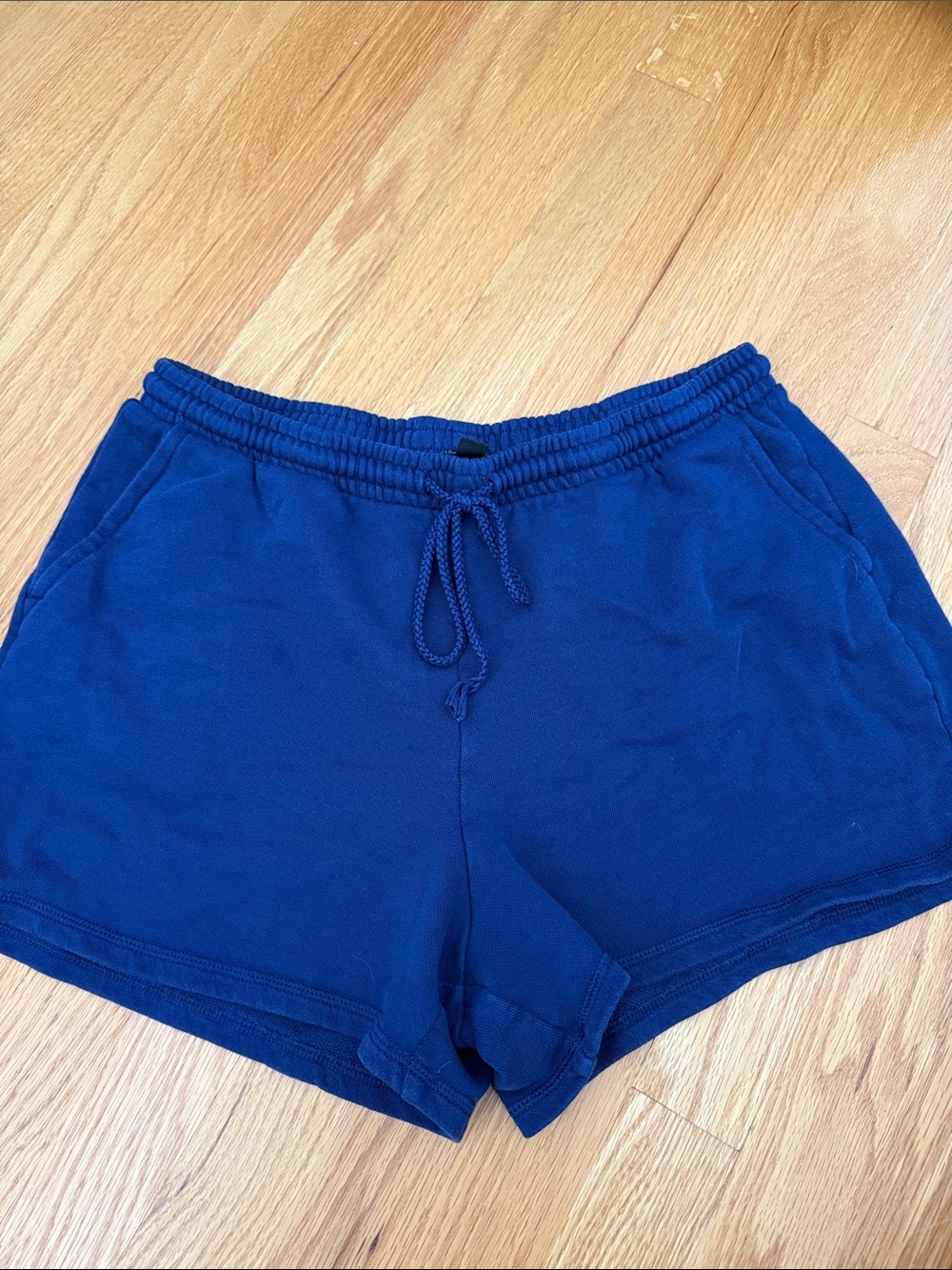 J. Crew Navy Drawstring Athletic Shorts